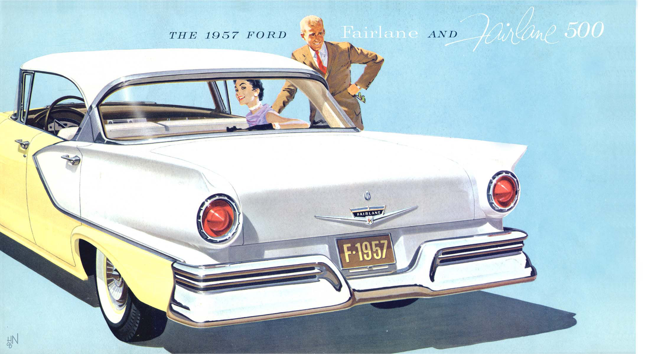 1957 Ford Fairlane Brochure Page 7